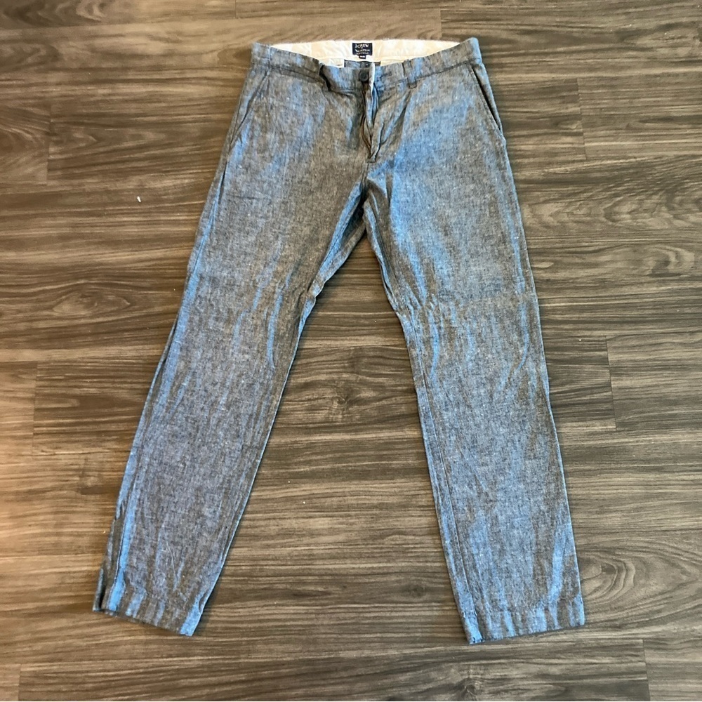 J Crew The Sutton Men’s Dress Pants in Grey Small